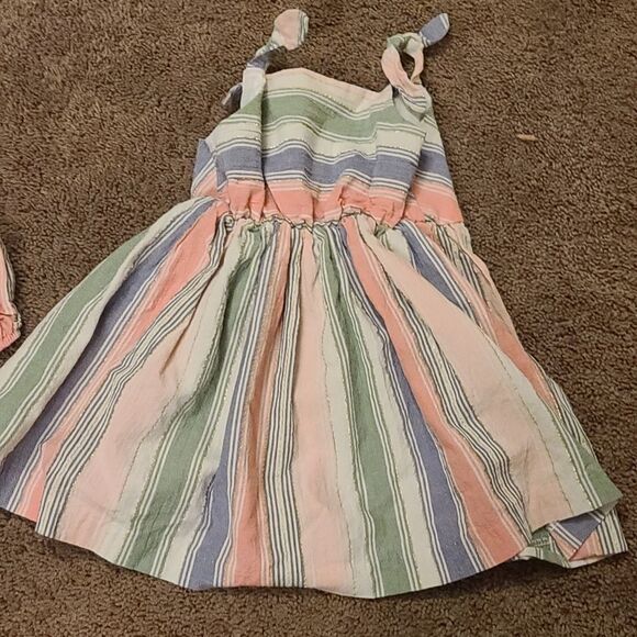 BONNIE BABY Pinstripe 2pc Dress Set - Picture 7 of 10
